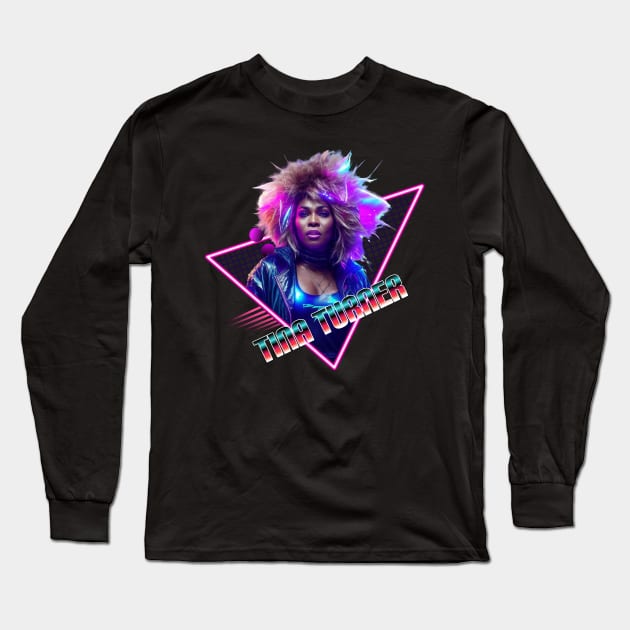 Tina turner Long Sleeve T-Shirt by Olivia alves